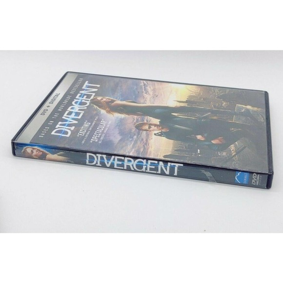 Divergent DVD + Decals / Stickers Shailene Woodley Movie Disc - Picture 4 of 4